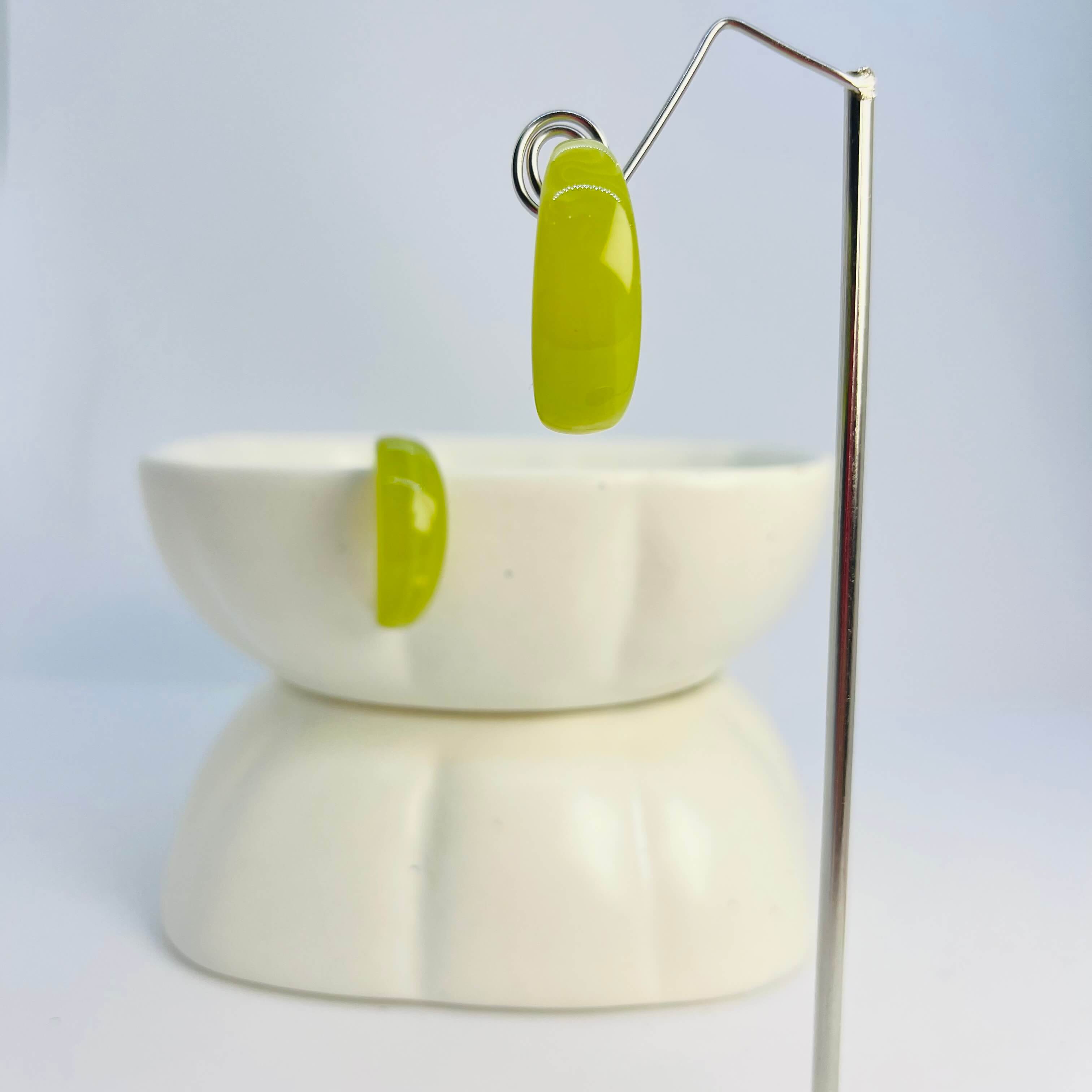 ACRYLIC NOT-SO-BIG BULGING HOOPS